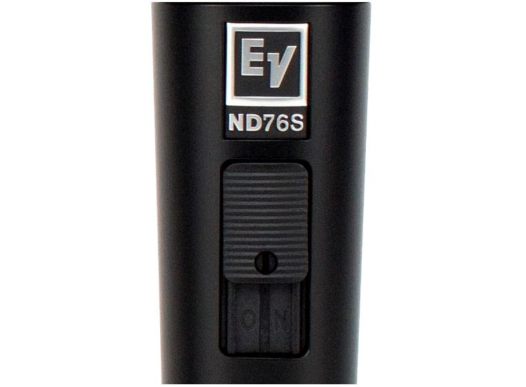 Electro-Voice ND76S Dynamisk Mikrofon Håndholdt, nyre m/bryter